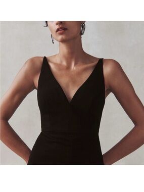 BHLDN | Dresses | Bhldn Sleeveless Squareneck Taffeta Aline Mini Dress |  Poshmark
